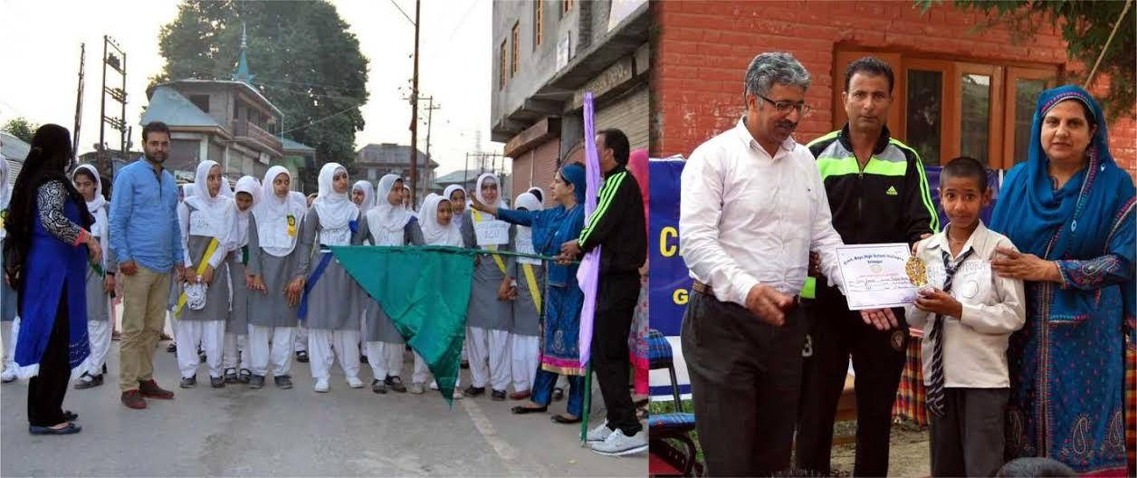 J&K Bank sponsored GBH School, Natipora cross country run held